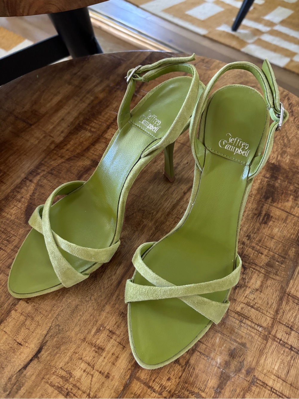 Jeffrey Campbell Chartreuse Marielle Heels
